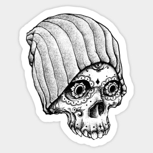 Skull Beaine Sticker